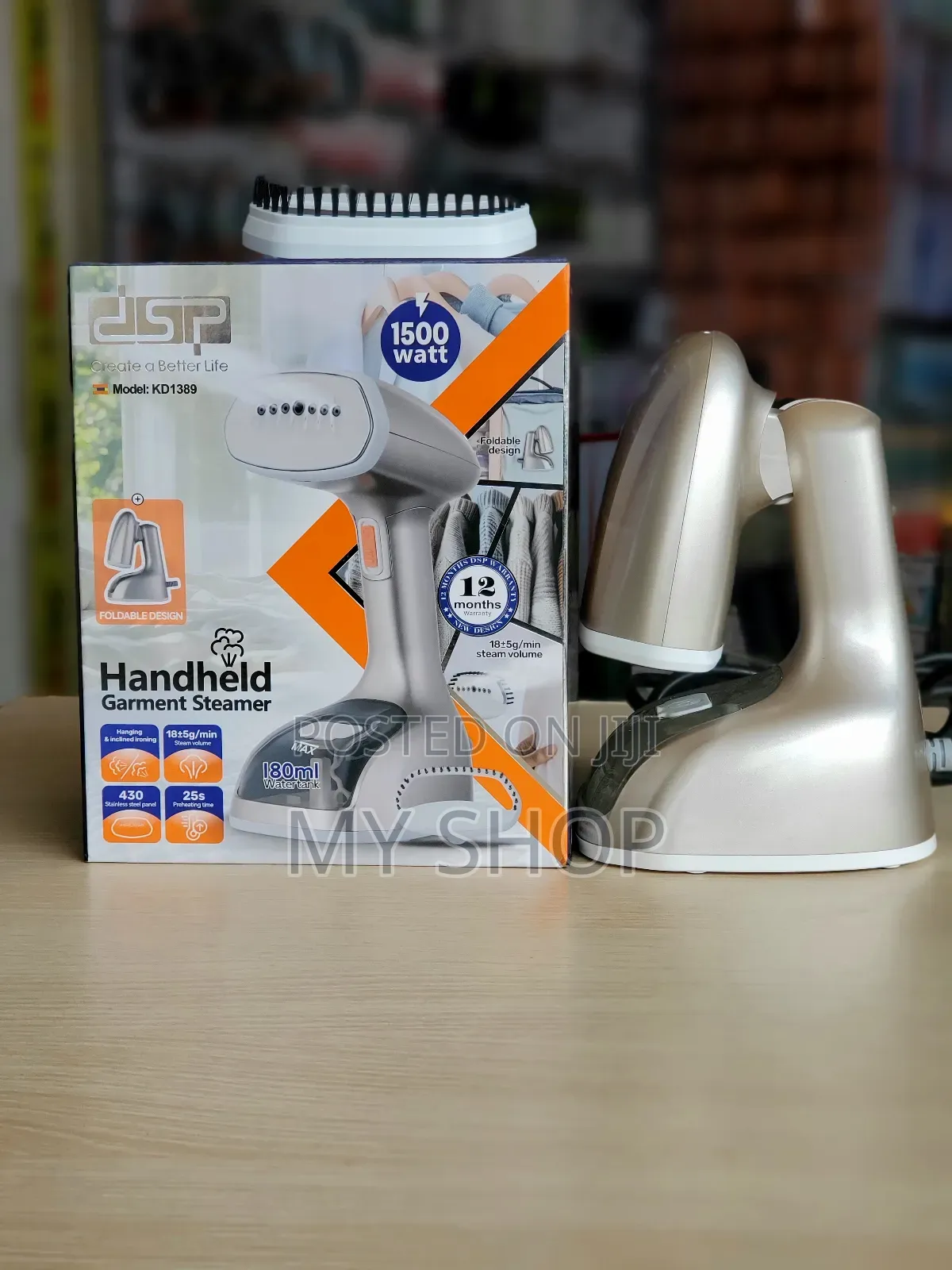 Handheld Garment Steamer for Clothes/ Portable Travelwrinkle Remover