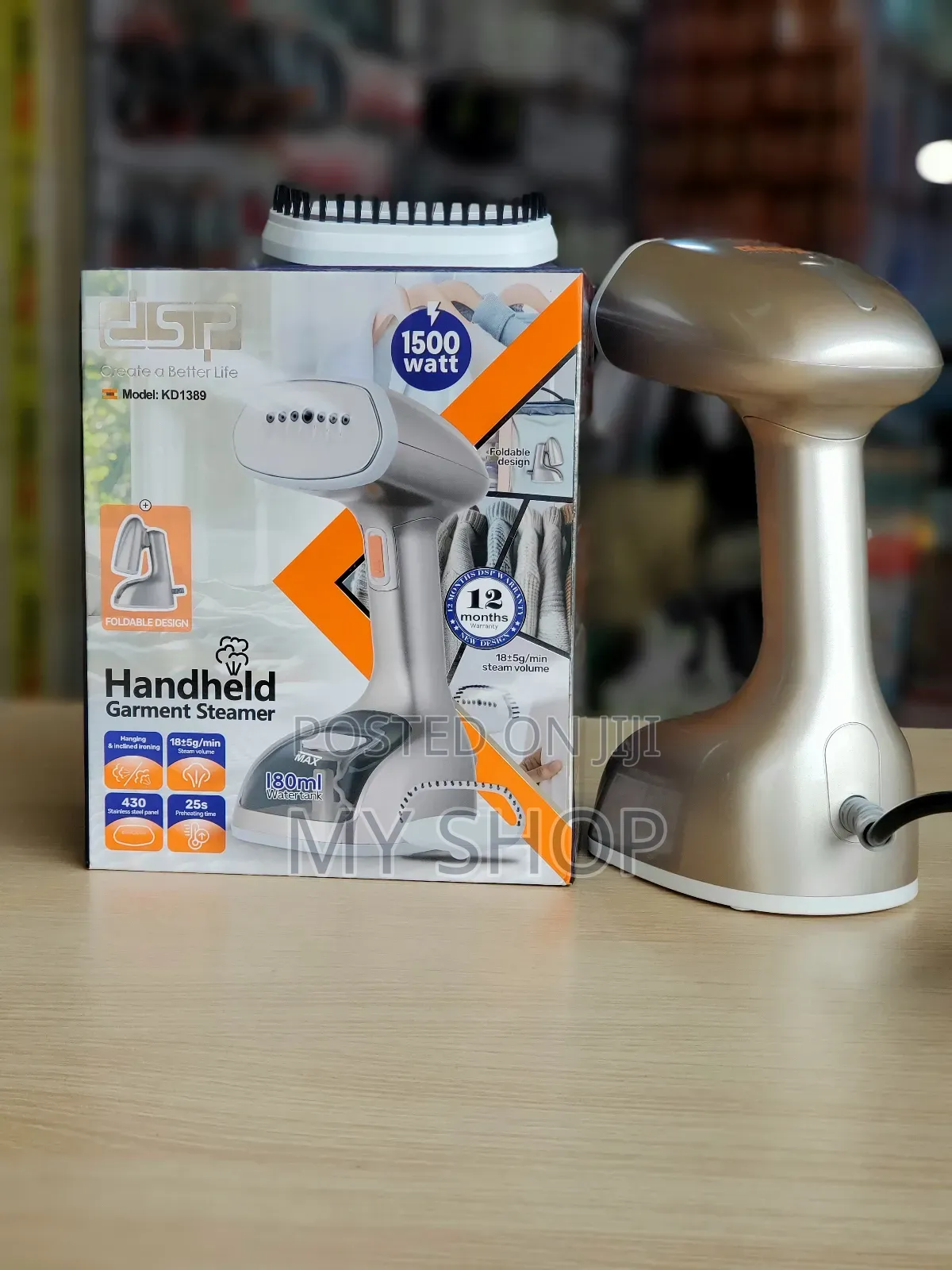 Handheld Garment Steamer for Clothes/ Portable Travelwrinkle Remover