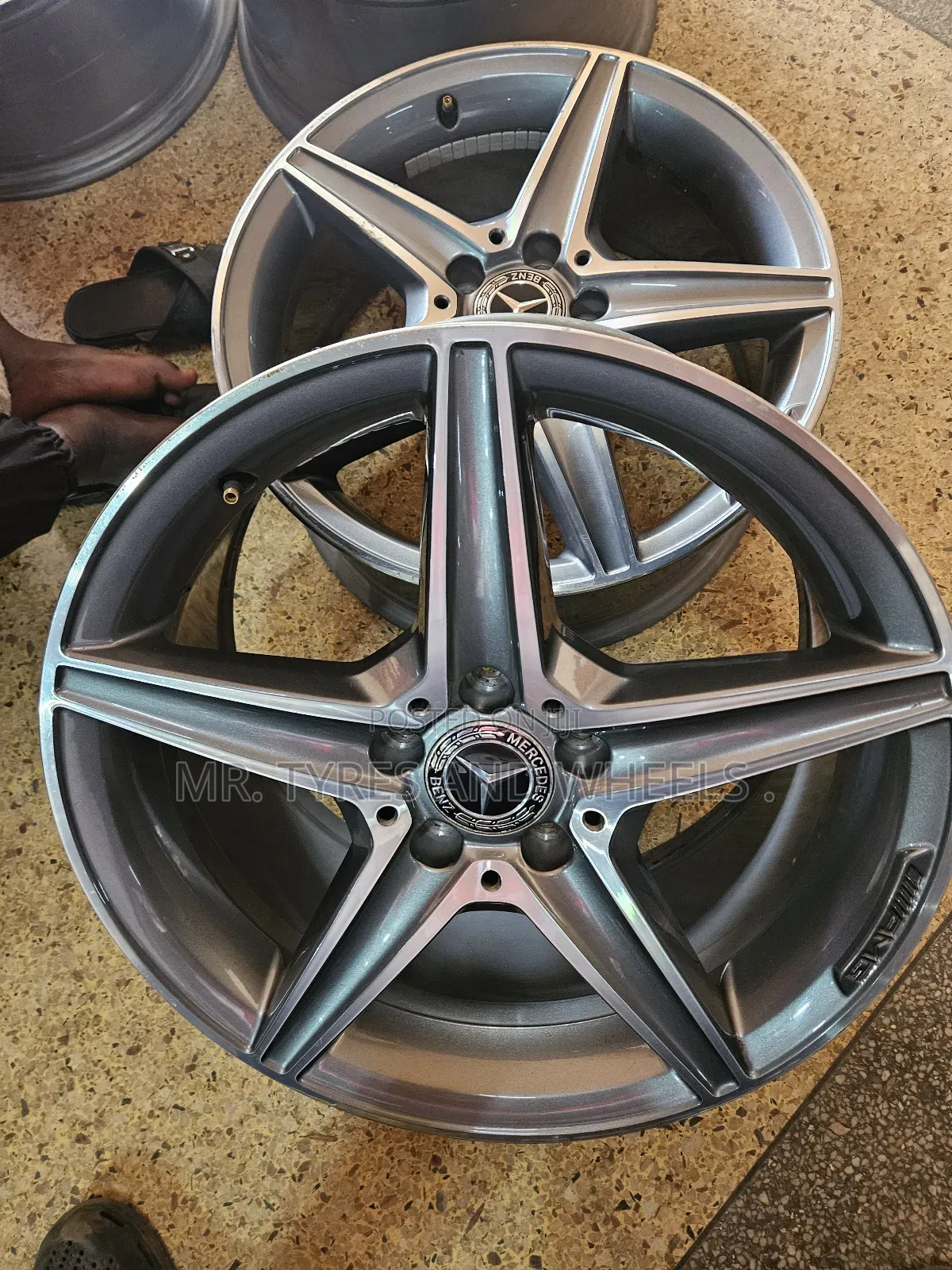 Size 18 Benz Amg Very Original 4rm Germany We Do Swap N Even Deliver.