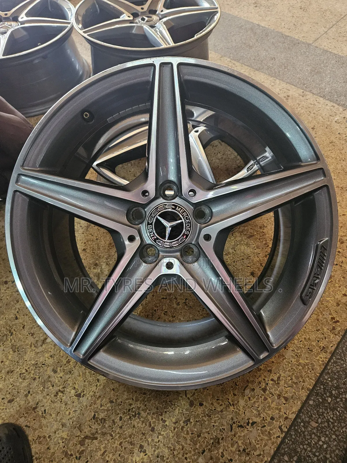 Size 18 Benz Amg Very Original 4rm Germany We Do Swap N Even Deliver.