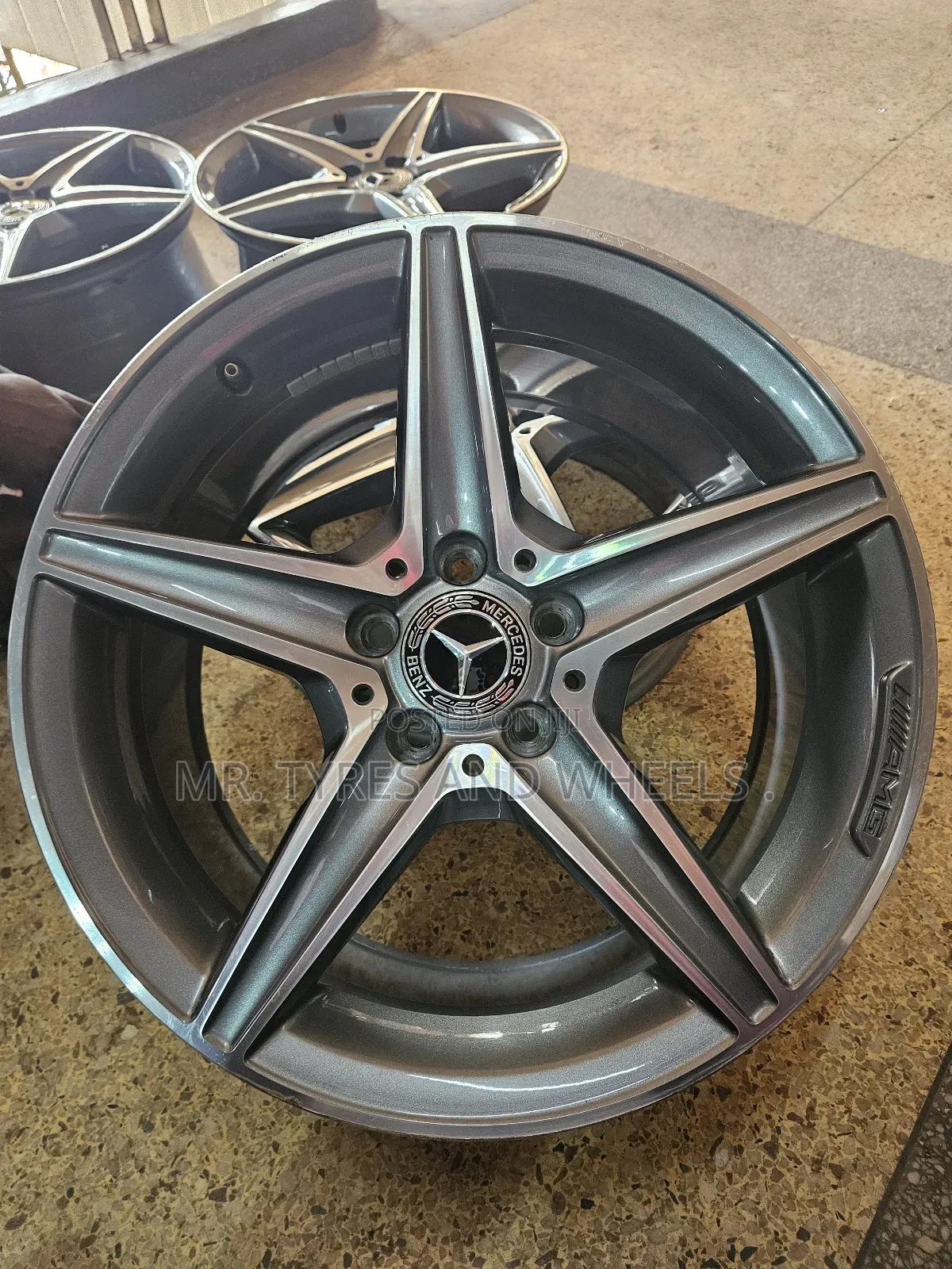 Size 18 Benz Amg Very Original 4rm Germany We Do Swap N Even Deliver.