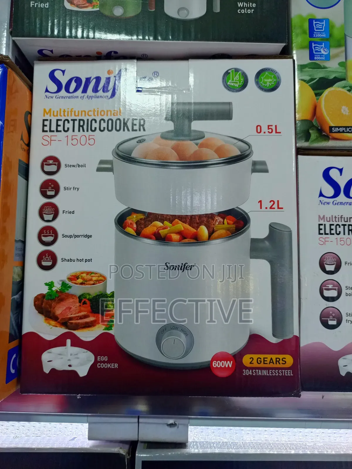 Sonifer Multifunctional Electric Cooker.