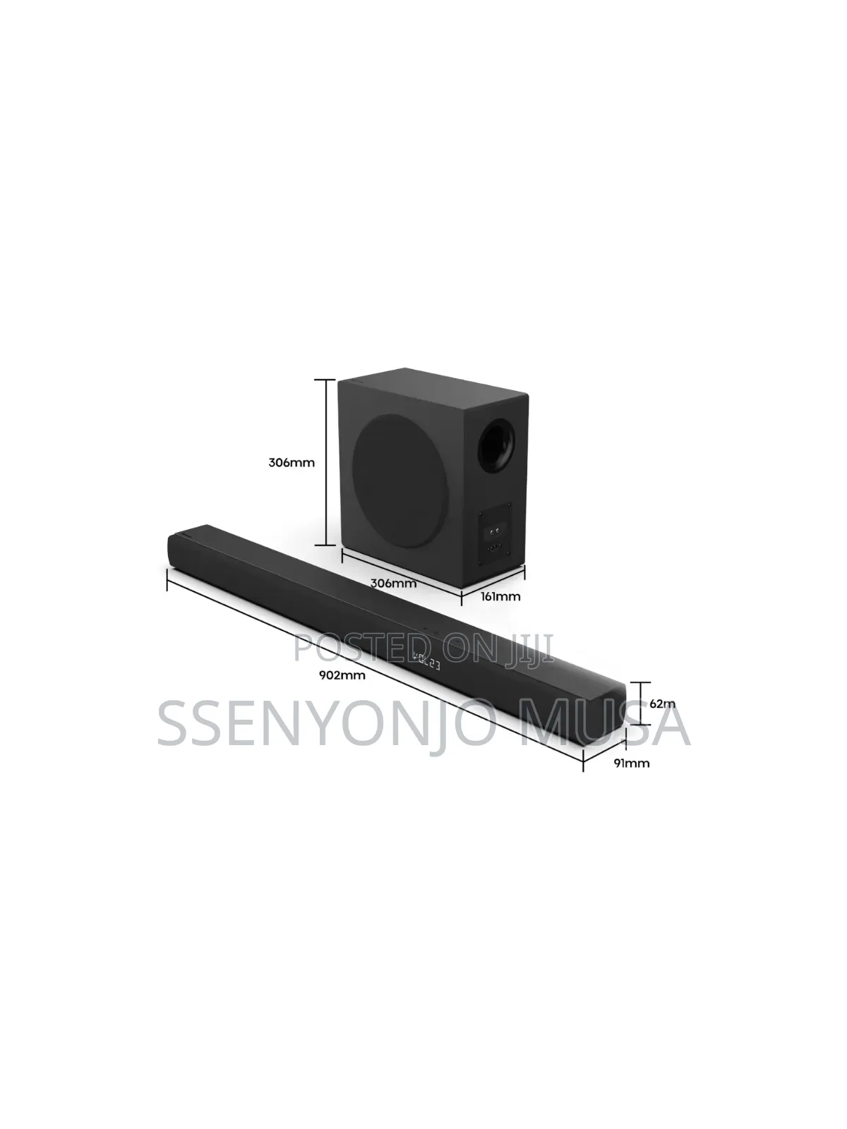 Hisense Soundbar Ax3100q - 3.1ch Dolby Atmos,Dts:X,6.5" Sub-