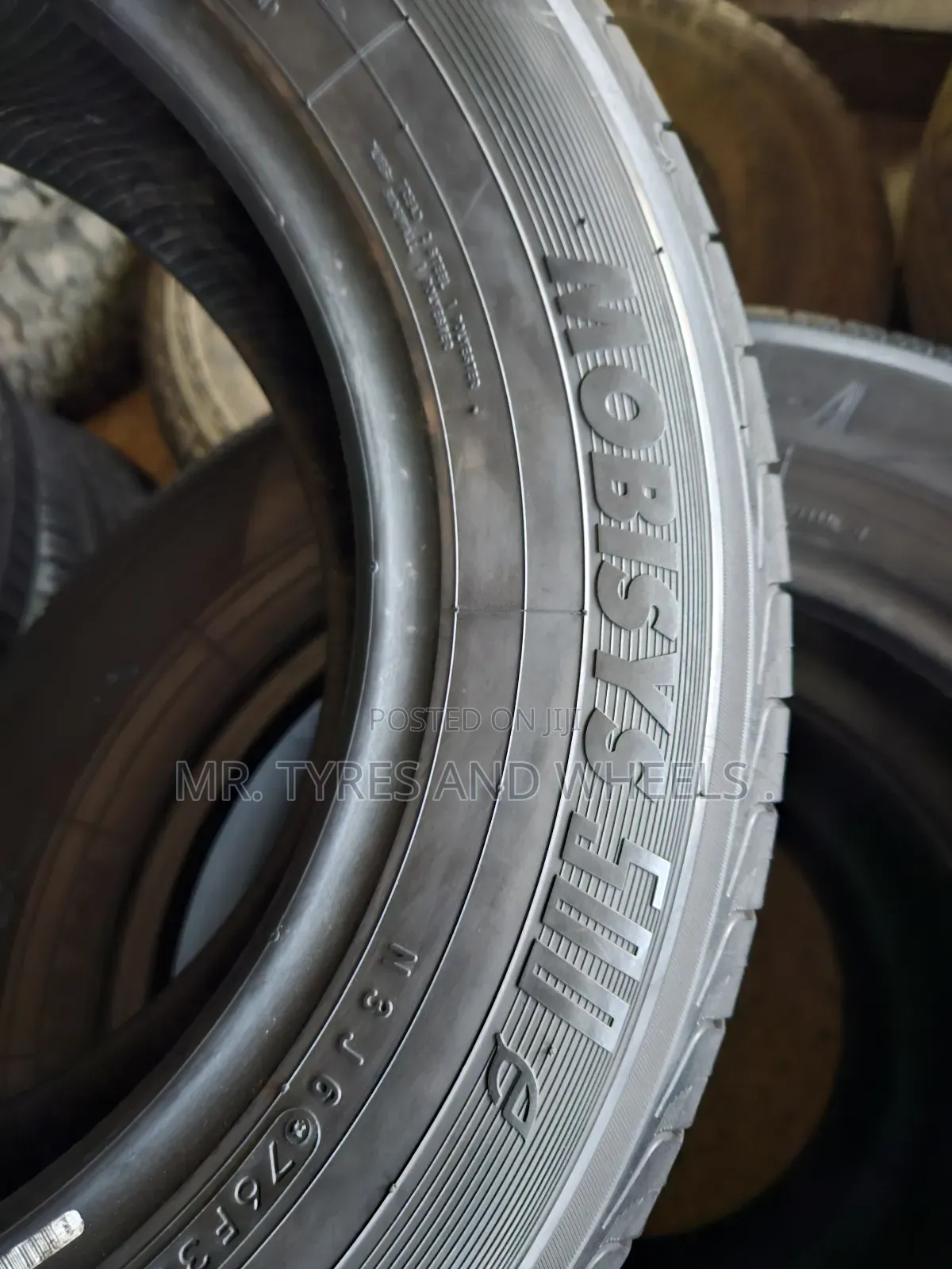 185 70 R14 Mobisys 500 It Is Also a Japan Original Brand 2pises Left.