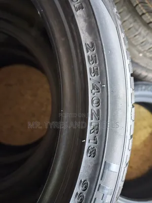 255 40 Zr18 Lionhart Tires Very Gd Type Only One Piece We Have.