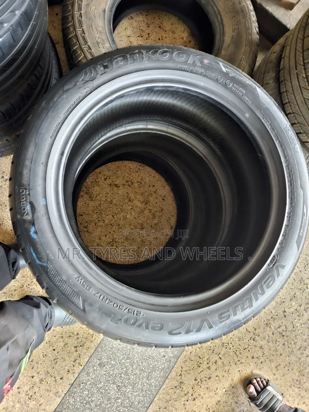 215 50 Zr17 Hancock Tires Extra Load Korea Made.