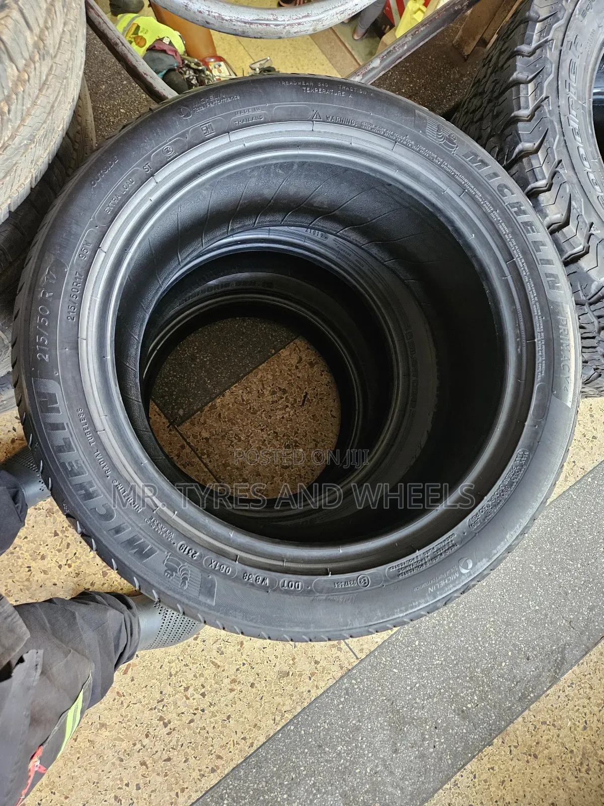 215 50 R17 Michelin Tire 4rm Japan but It Is Only One Piece.