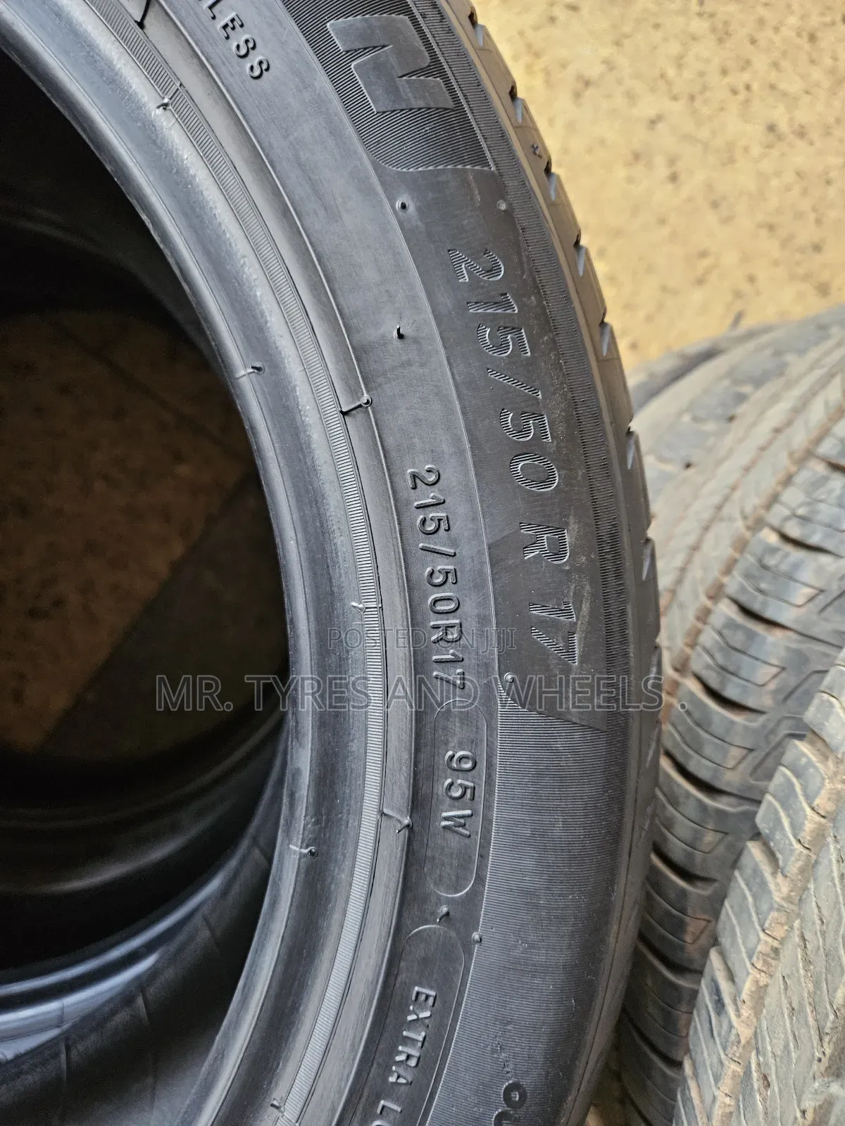 215 50 R17 Michelin Tire 4rm Japan but It Is Only One Piece.