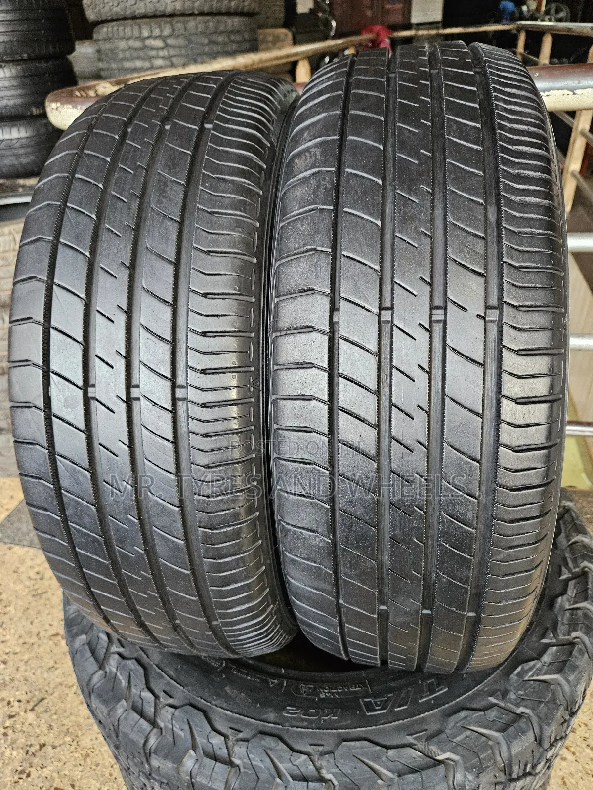 205 60 R16 Dunlop Imported Tires 4rm Japan N Good Than New Ones.