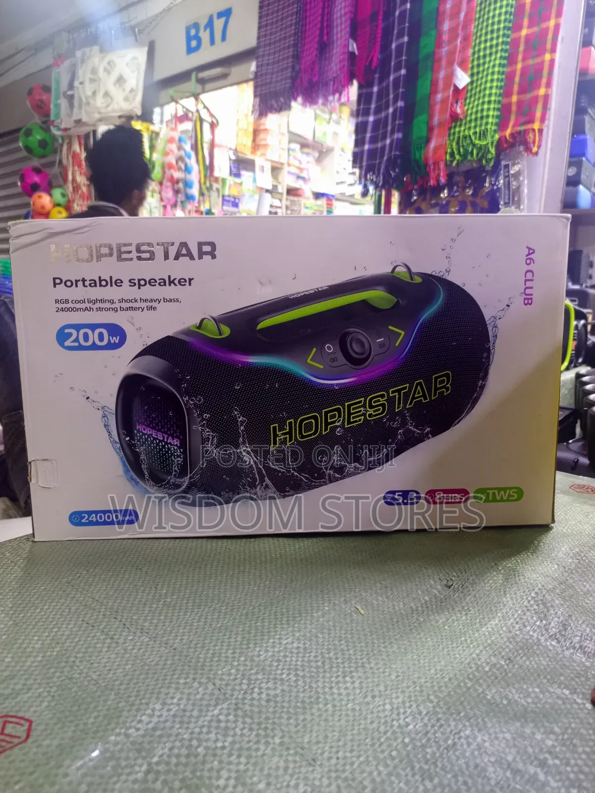 Hopestar A6 Club Portable Bluetooth Speaker.