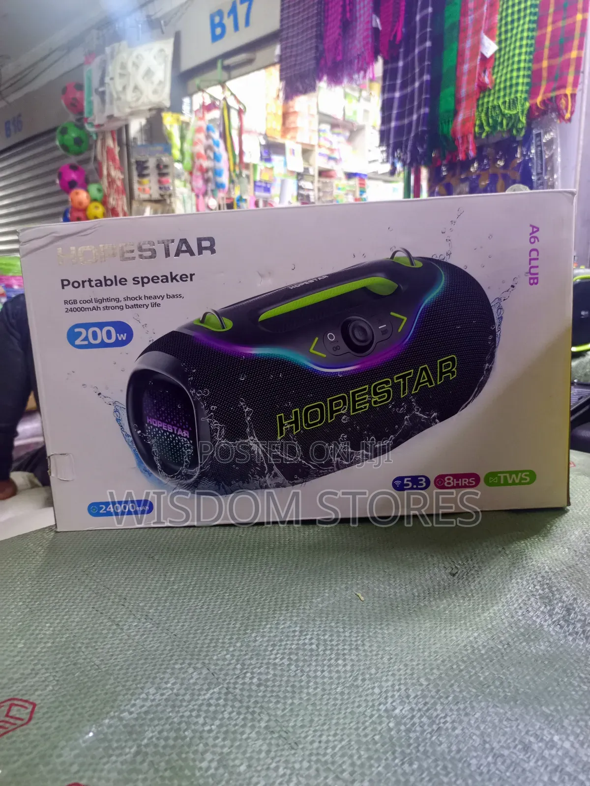 Hopestar A6 Club Portable Bluetooth Speaker.