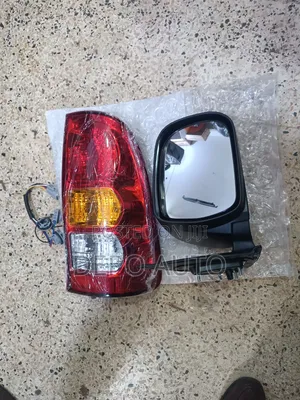 Combo of New Manual Side Mirror With Taillamp Vigo Ord