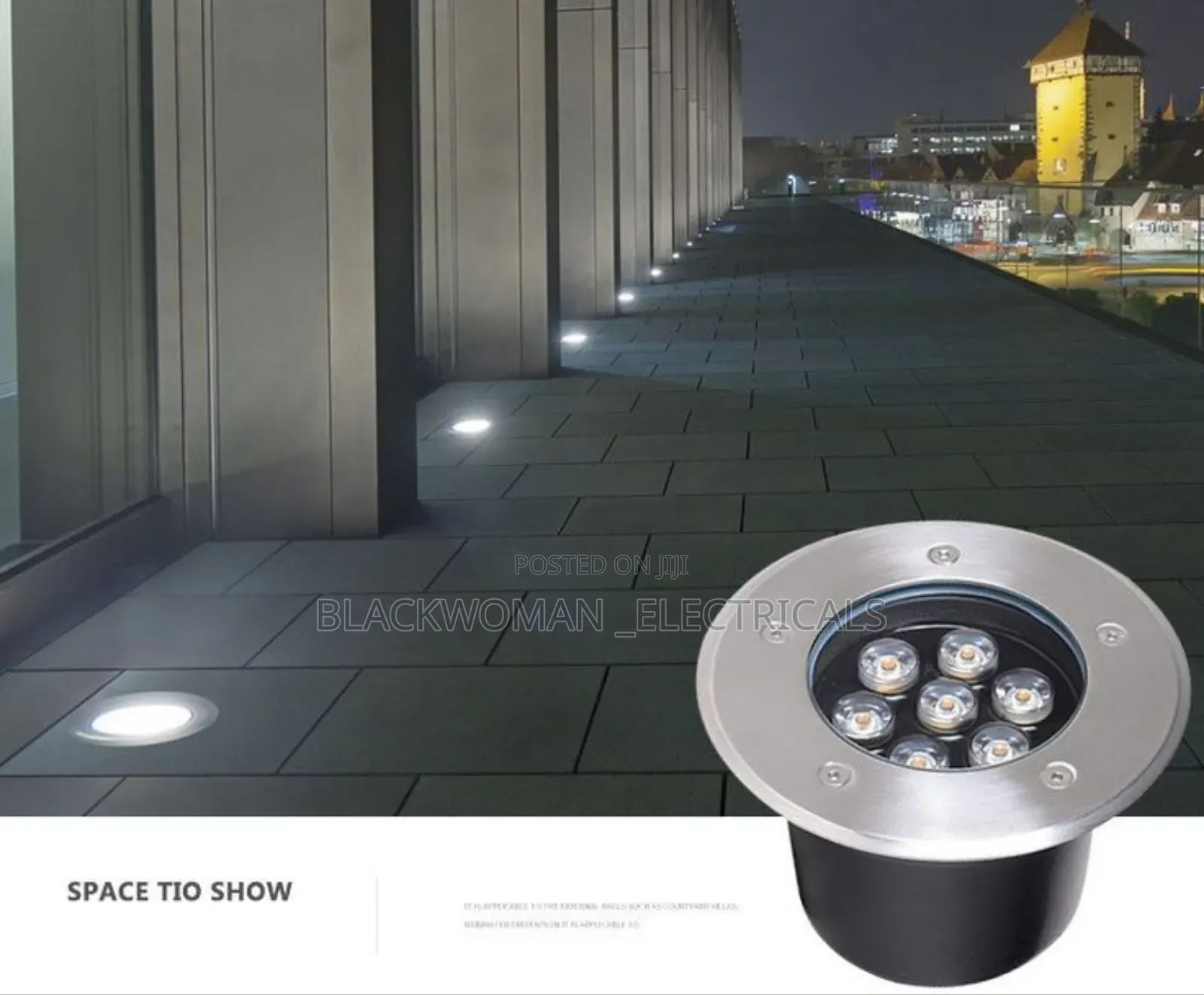 Underground Floor Lights for Both Indoor and Outdoor, Are Waterproof