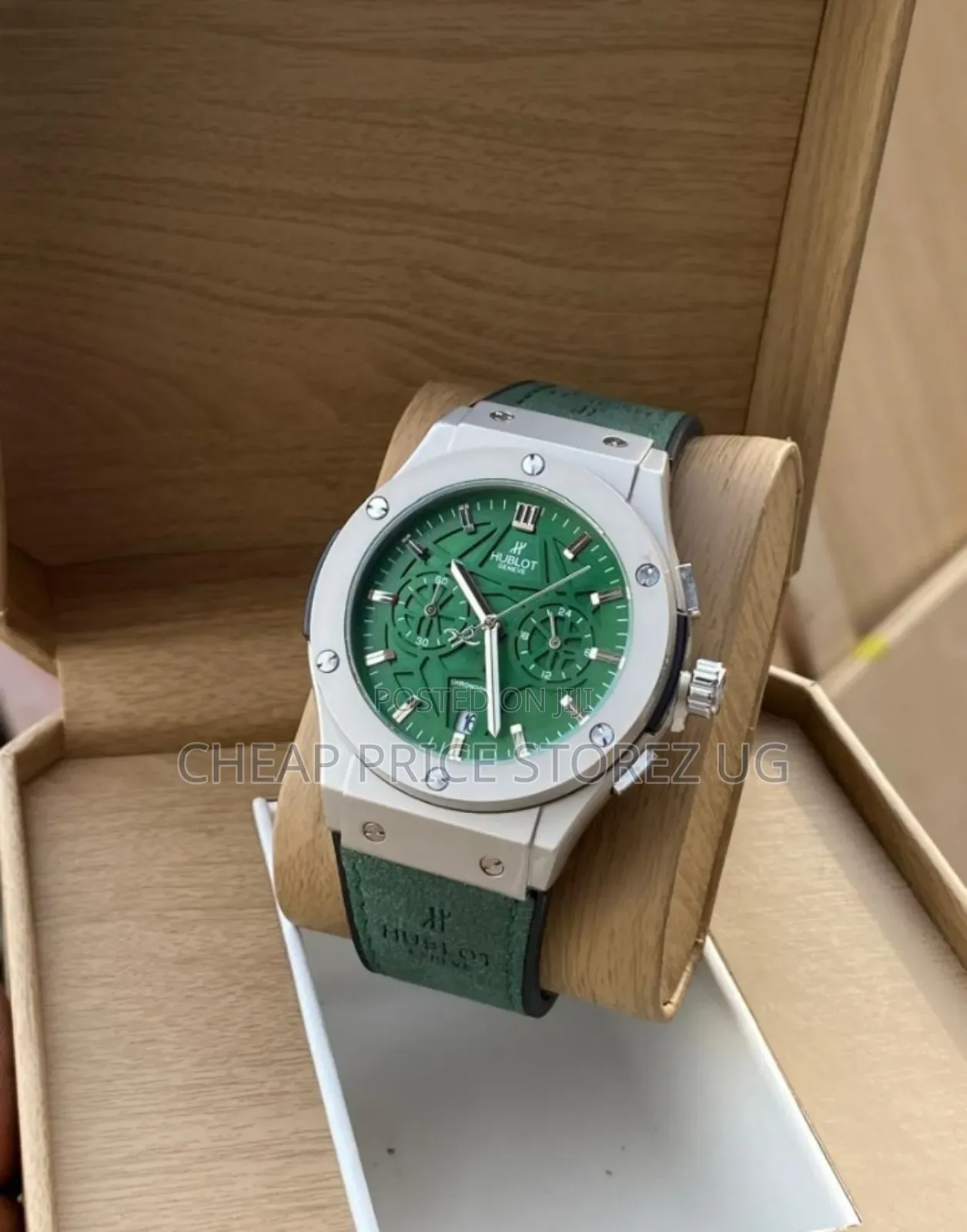 Đồng Hồ Hublot Automatic Hb810 Màu Trắng Dây Da Thẻ Bảo Hành