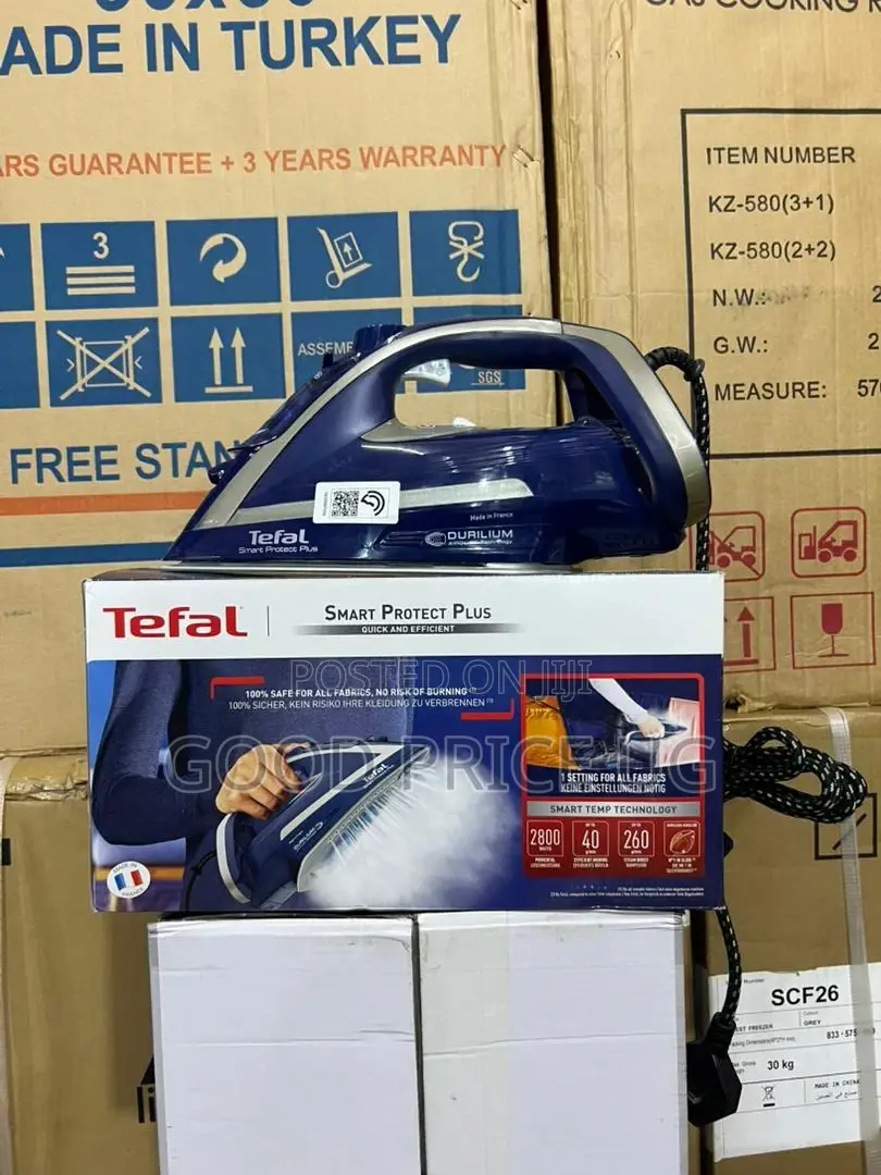 Tefal Smart Protect Plus Steam Iron, Model Fv6870