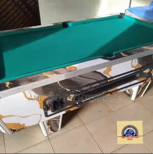 2026 Double Jointer Pool Table With Marble Stone Finish & Accessories