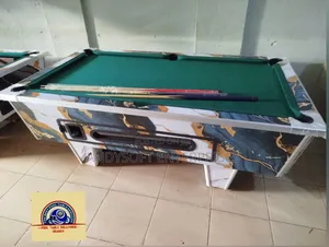 2026 Double Jointer Pool Table With Marble Stone Finish & Accessories