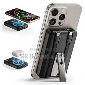 Hoco Q48 10000mah Magnetic Wireless Charging Power Bank.
