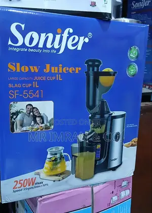 Sonifer Electric Slow Juicer With Nutri Smart Juicing Function