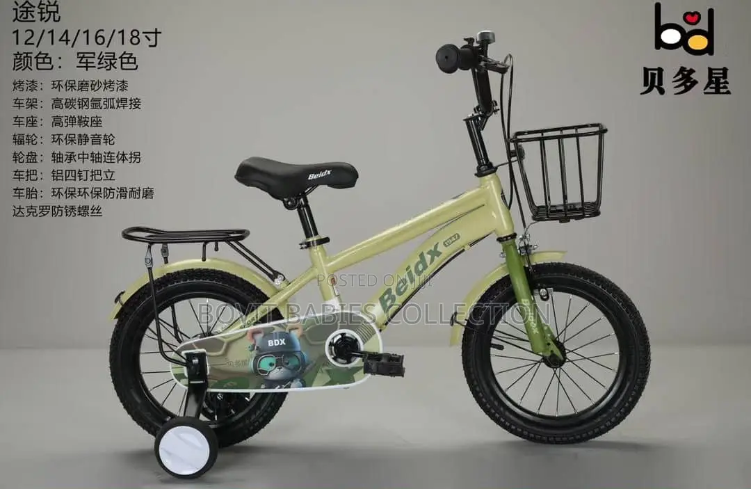 Durable Kids Bicycle From 3-9years