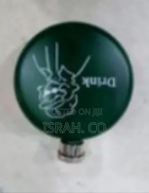 Fun Compact Round "Drink" Hip Flask