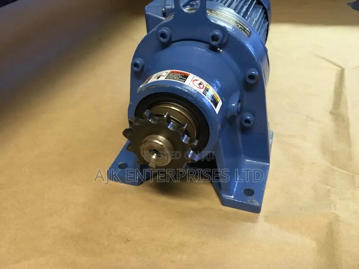 Three Phase 1hp Geared Motor