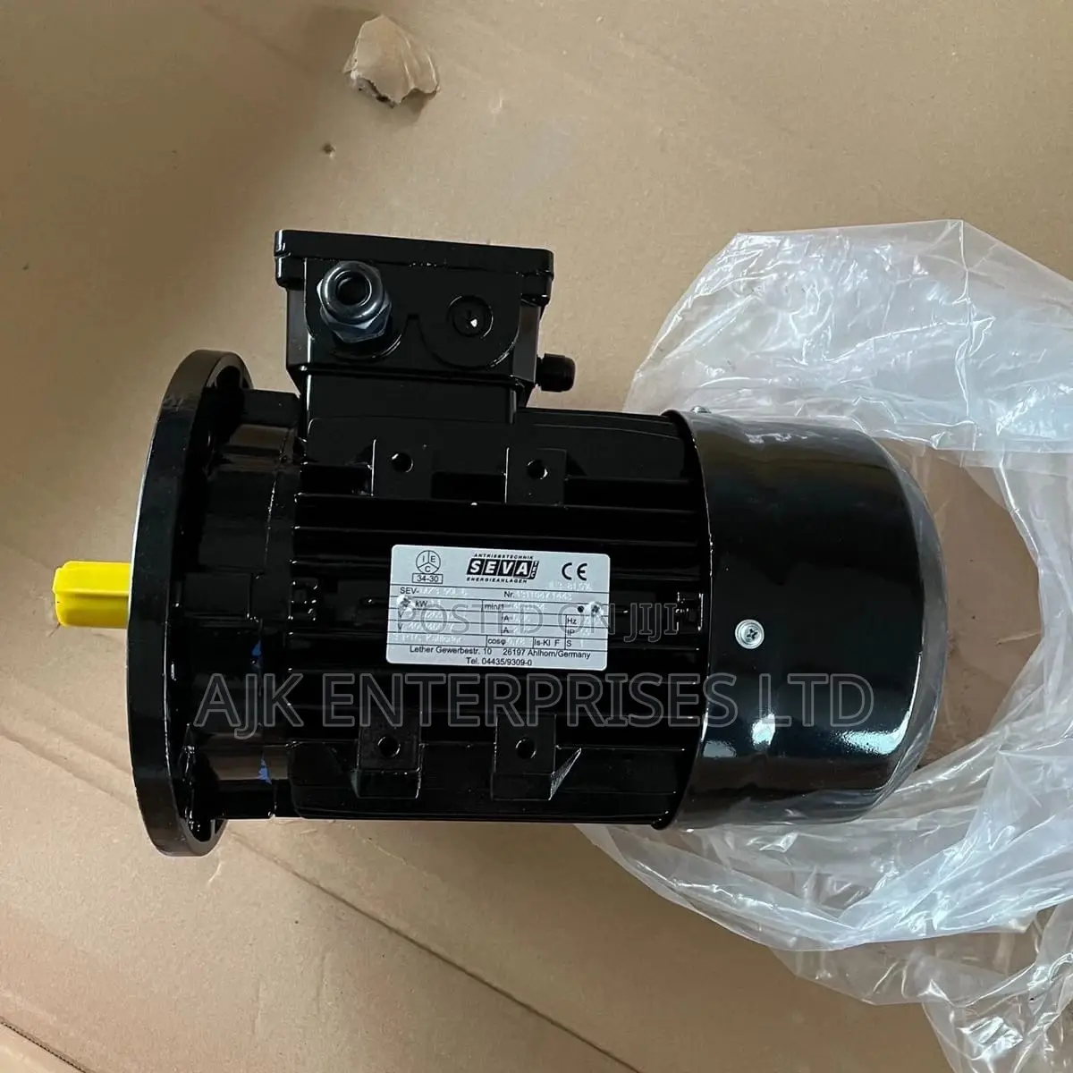 Three Phase 1.5hp Low Speed Flanged Motor
