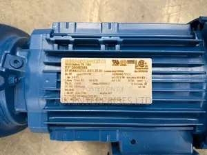 Three Phase 1hp Geared Motor