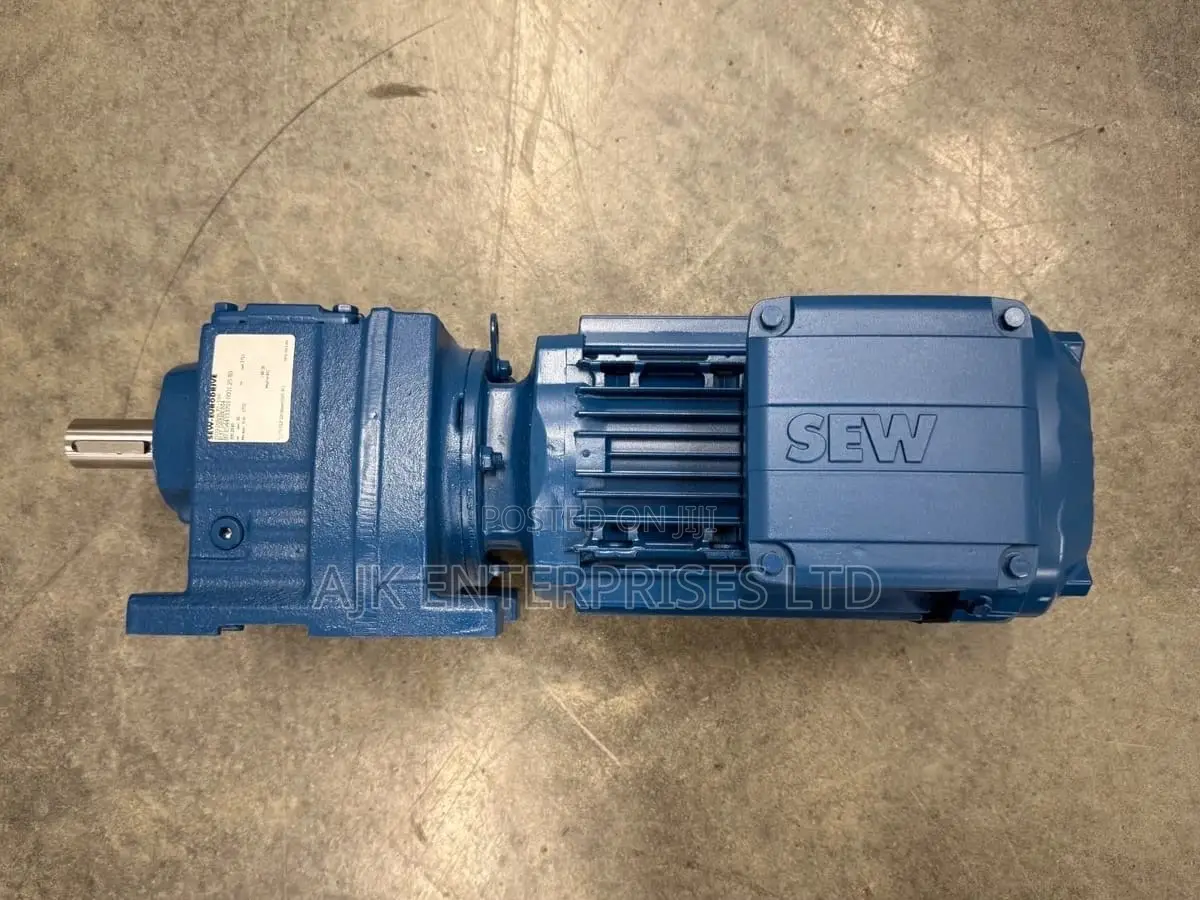 Three Phase 1hp Geared Motor