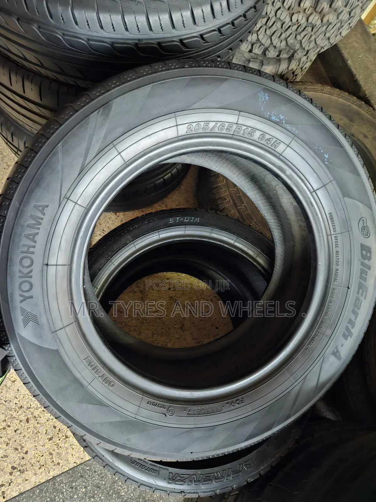 205 65 R15 Yokohama Imported Tires 4rm Japan 1 of Authorized Types.