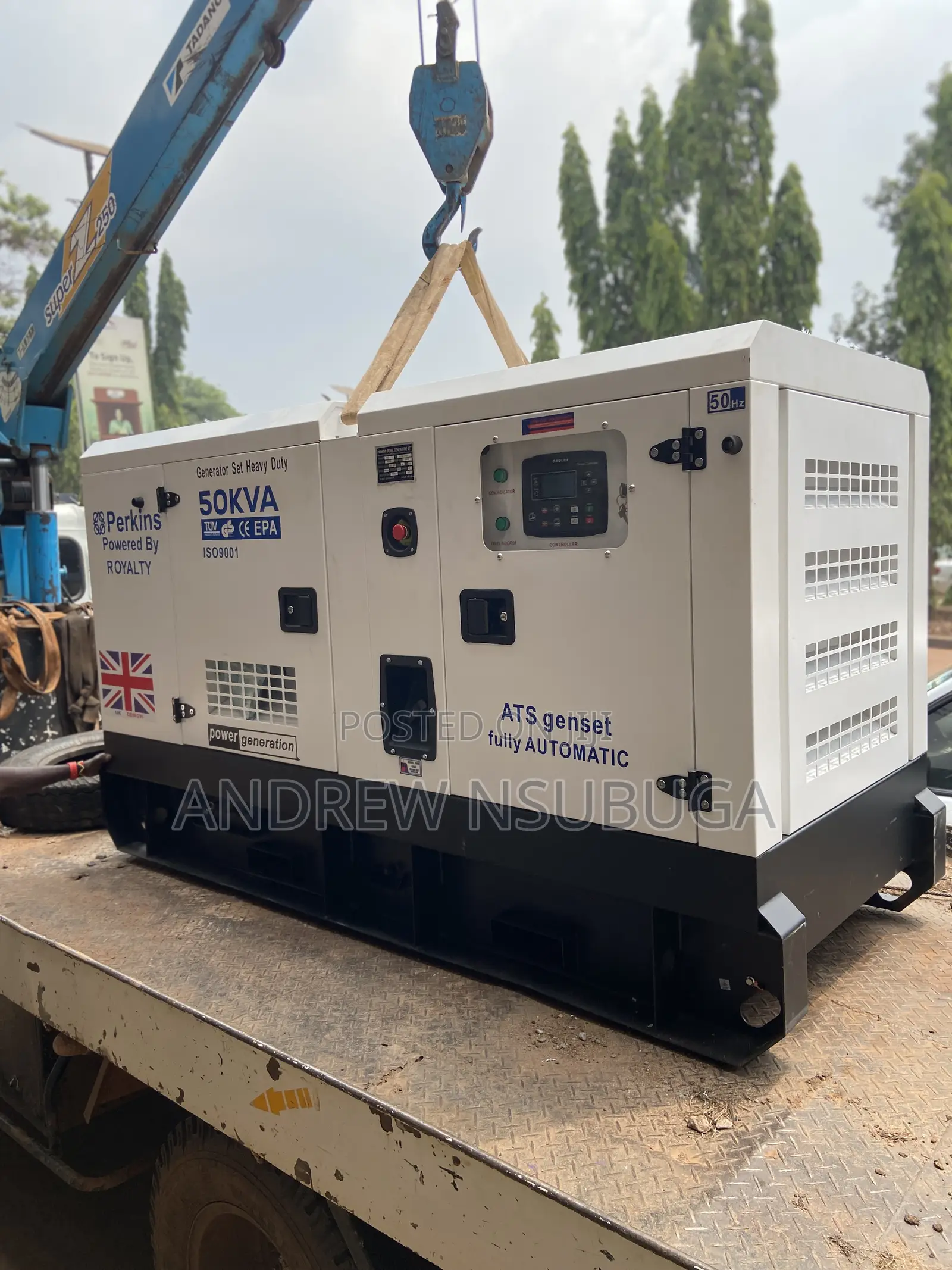 Water Cooled Diesel Generator
