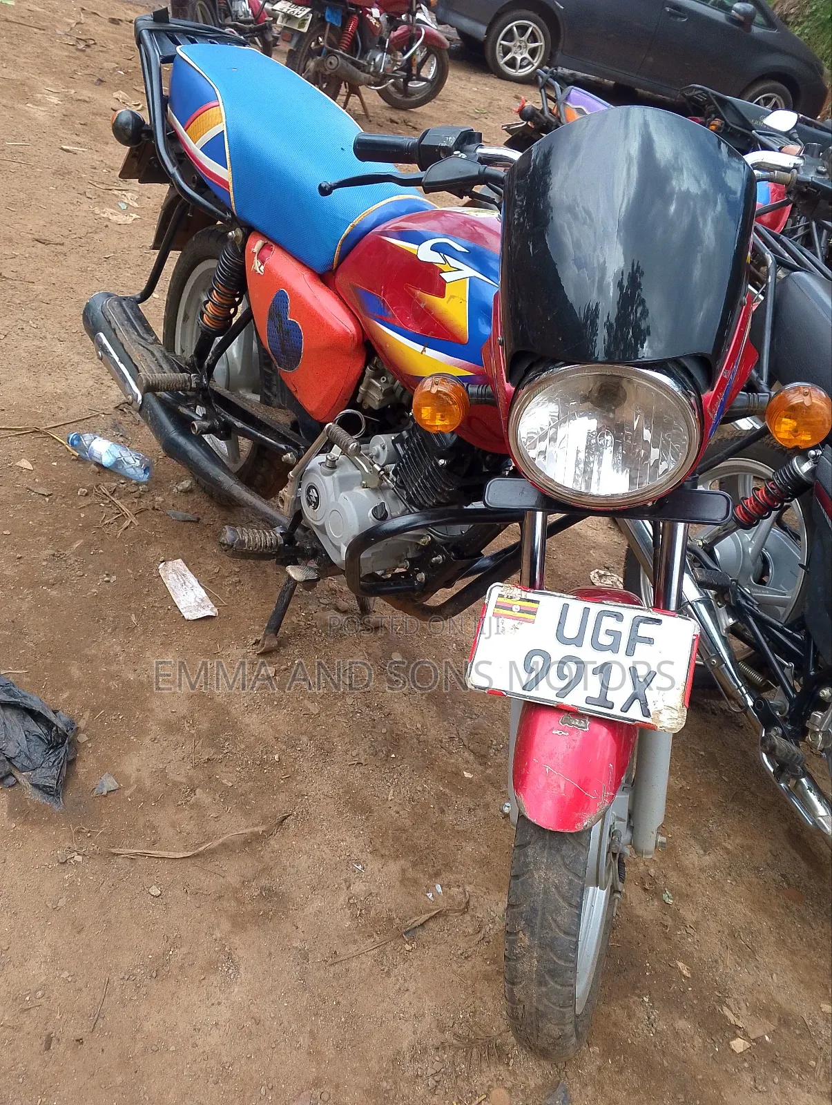 Bajaj Boxer 125 2024 Red