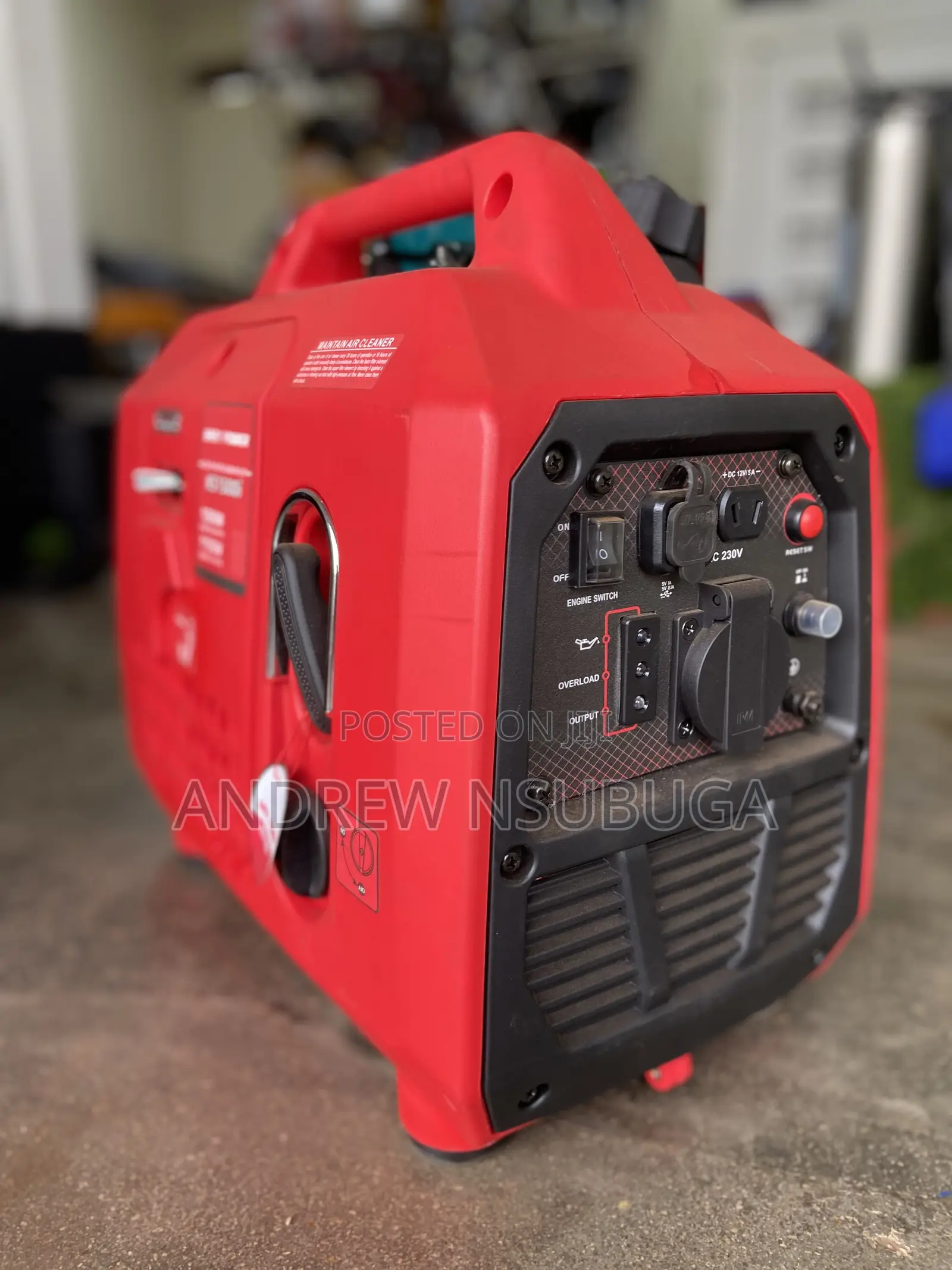 Silent Gasoline Generator
