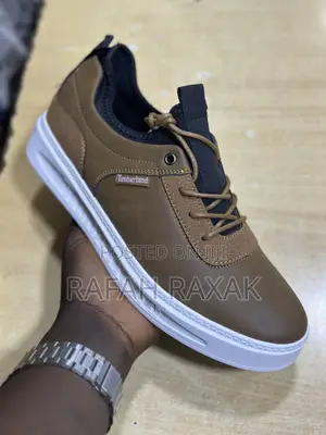 Men’S Brown Timberland Smart Casual Low Lace Up Sneakers