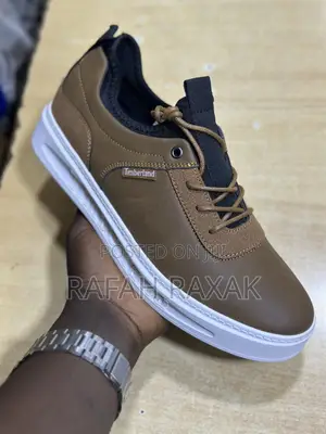 Men’S Brown Timberland Smart Casual Low Lace Up Sneakers