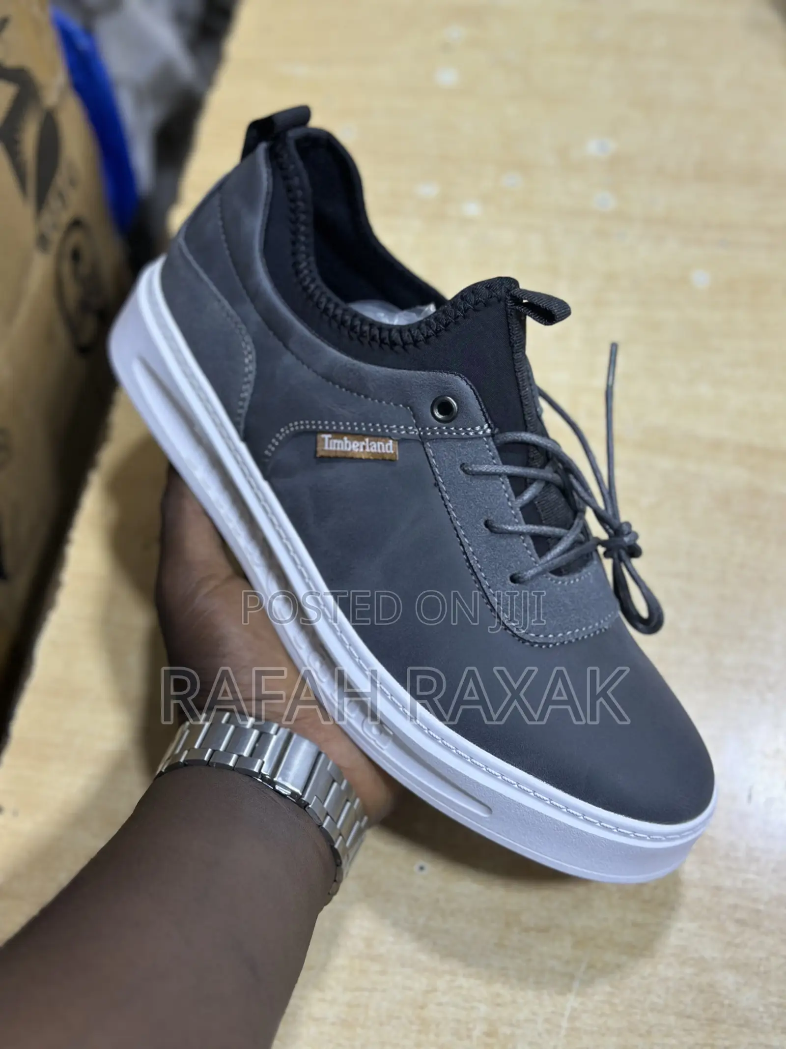 Men’S Dark Grey Timberland Smart Casual Low Sneakers
