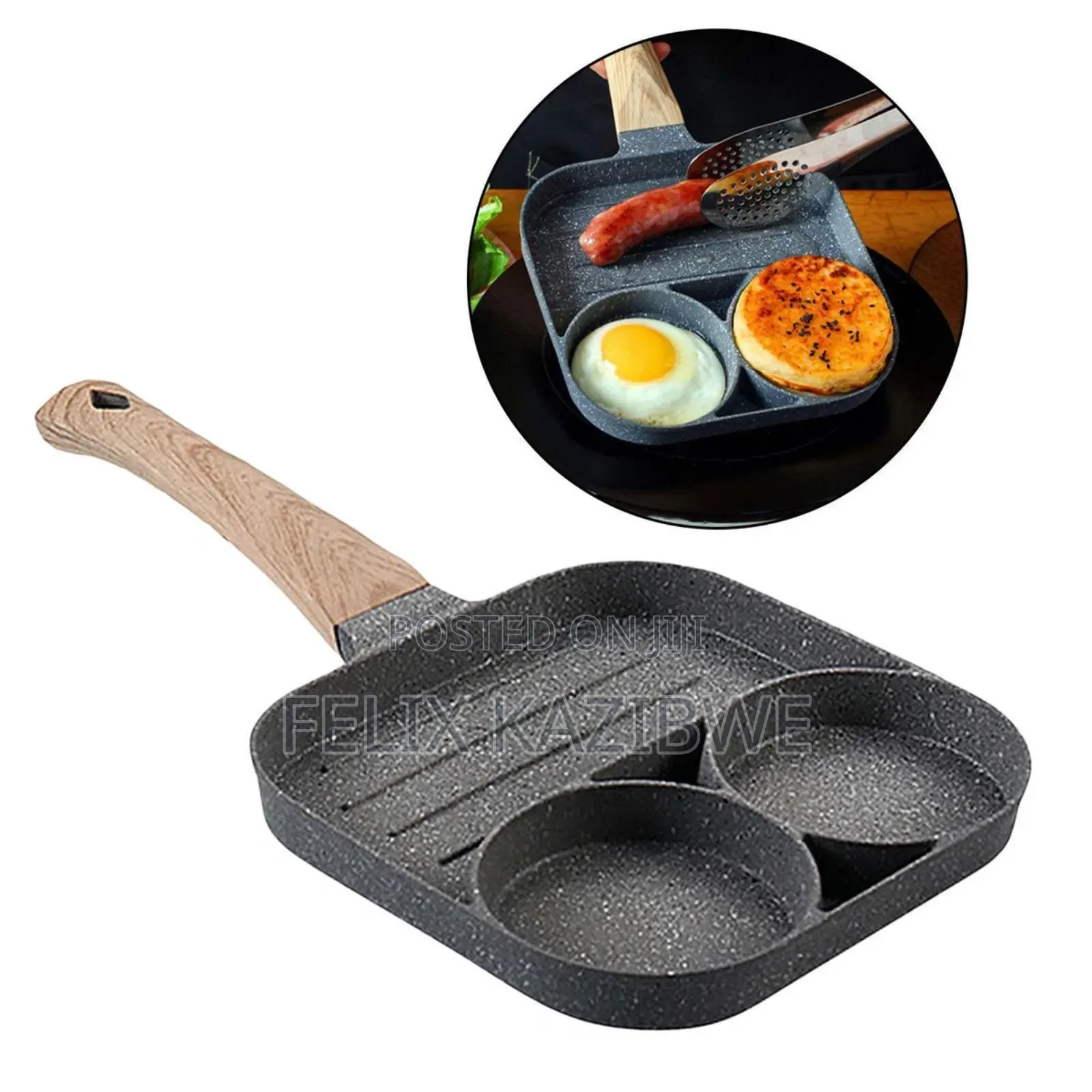 3 in 1 Non-Stick Frying Pan.