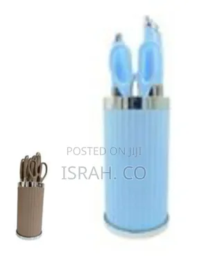 Contemporary Kitchen Cutlery Set With Storage Block