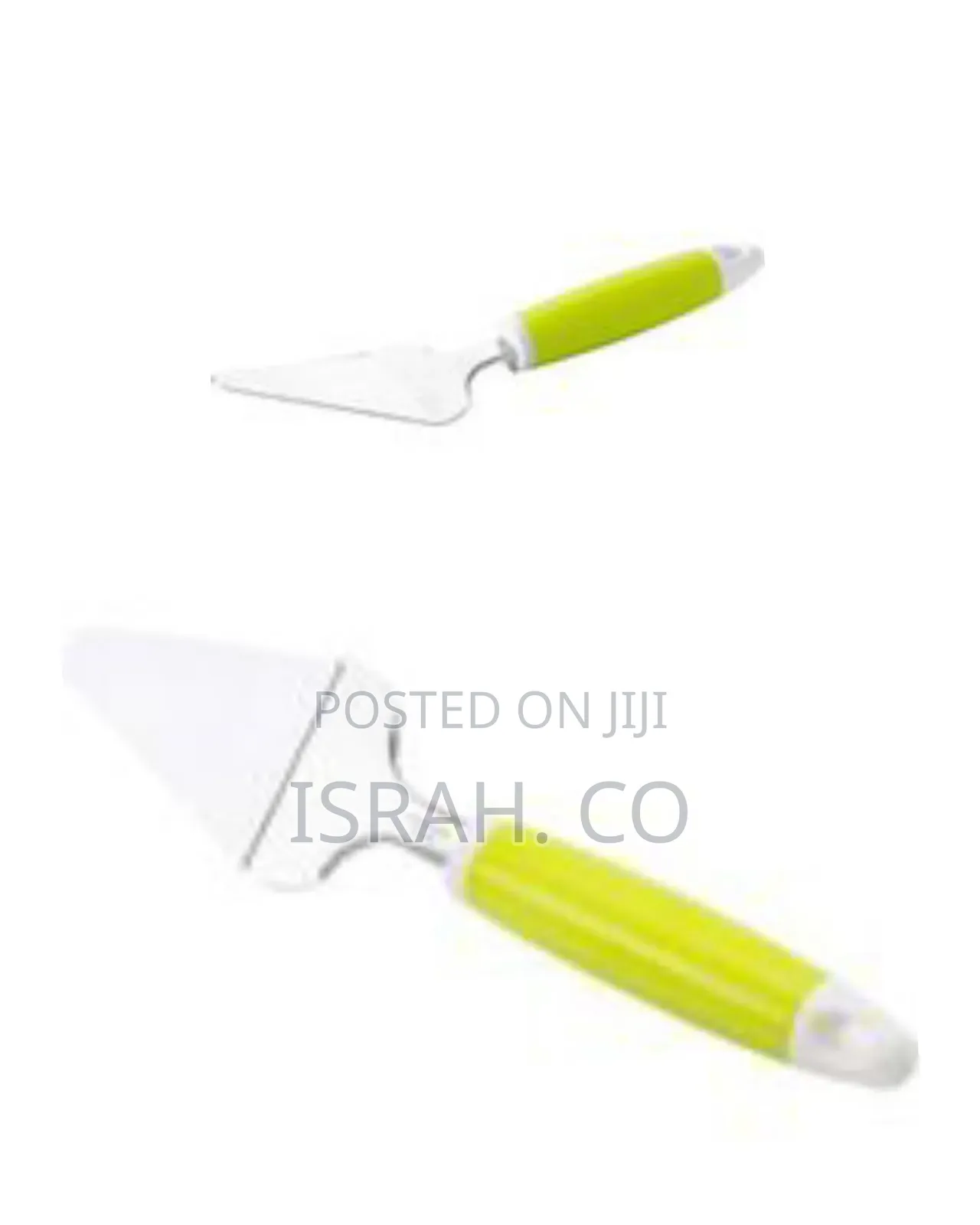 Stainless Steel Cake Pie Server With Comfort Grip - Multicolor
