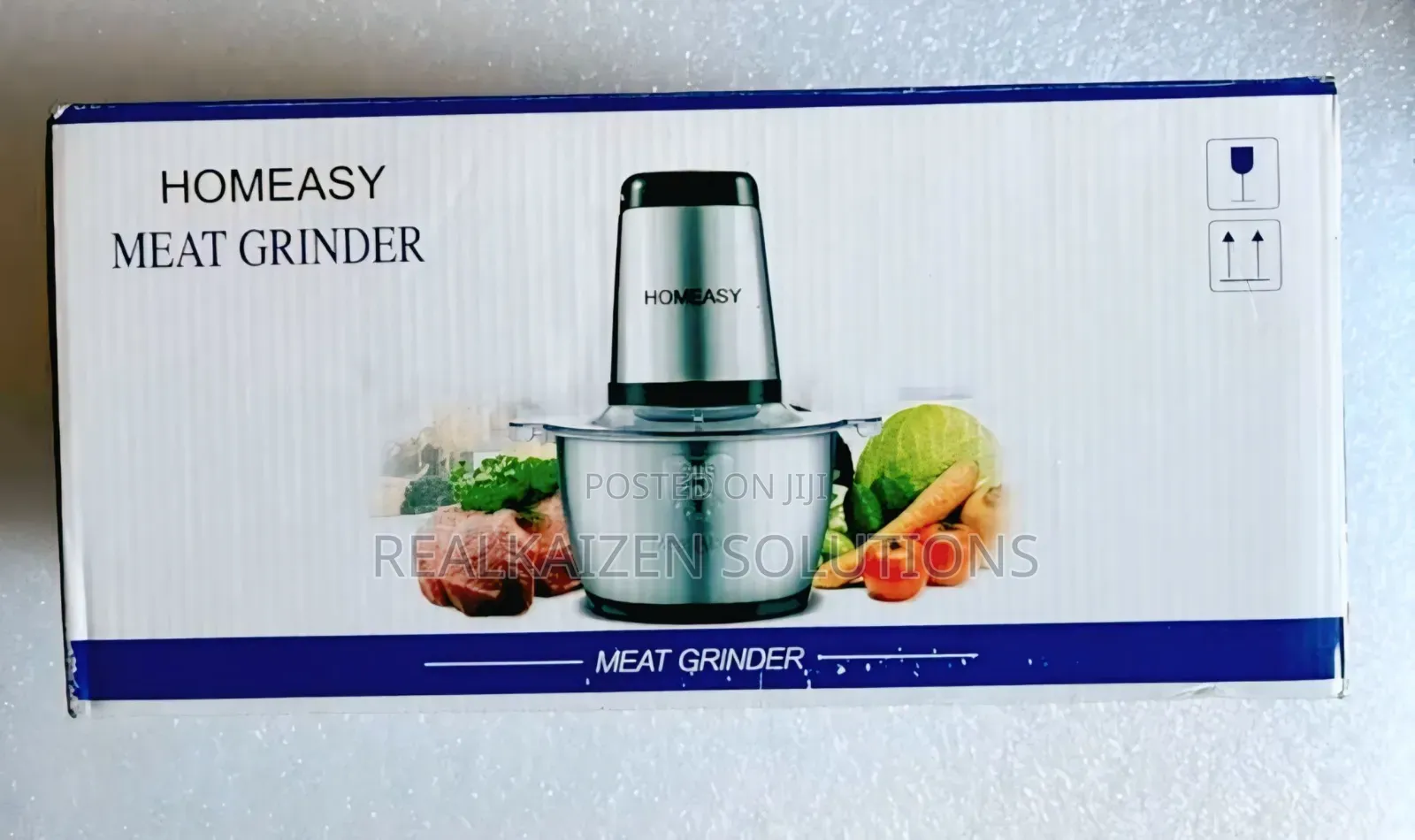 Uk Homeasy 2l Stainless Steel Electric Kitchen Meat Grinder