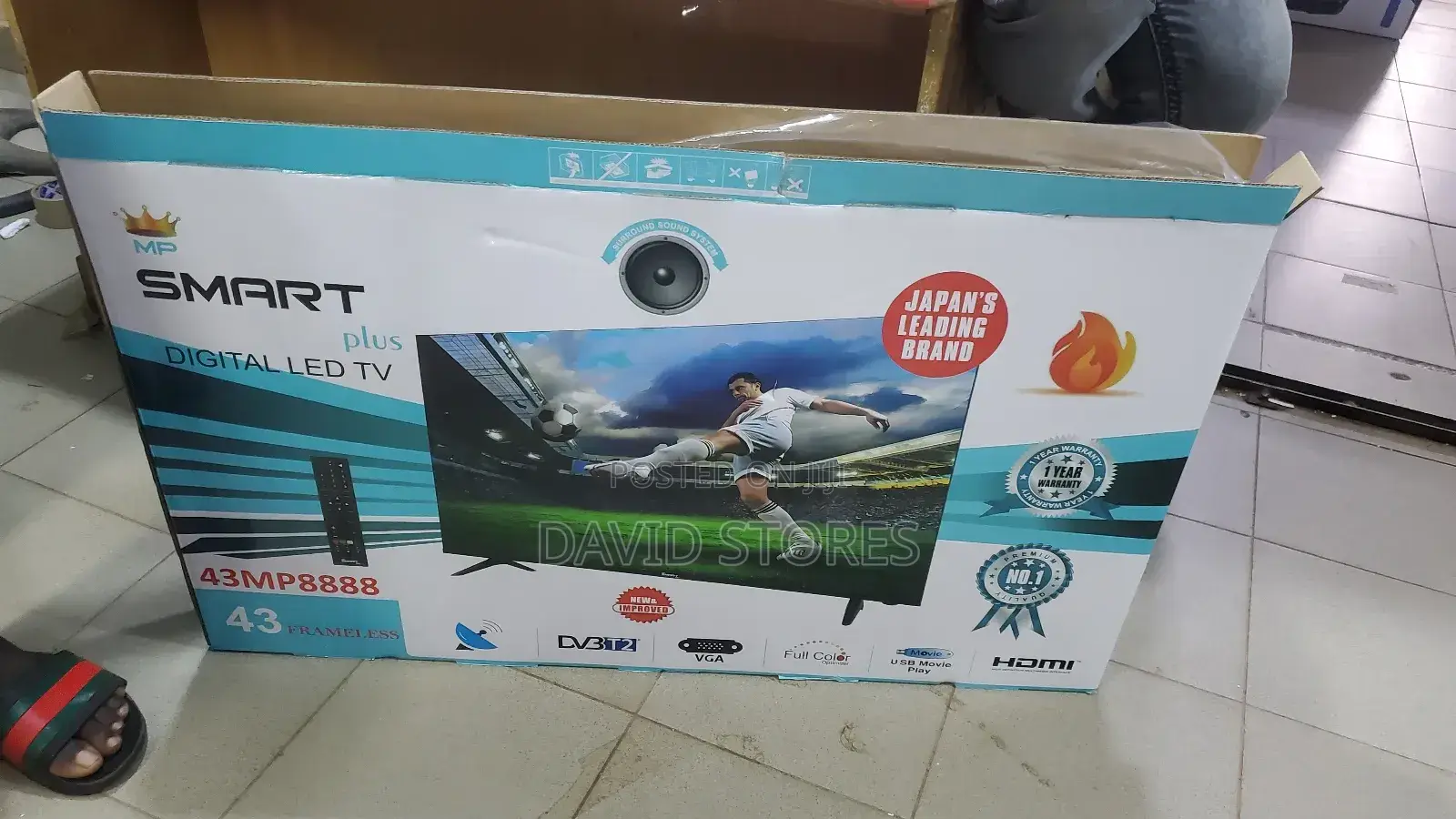 43-Inch Smartplus Digital Tv – Flameless