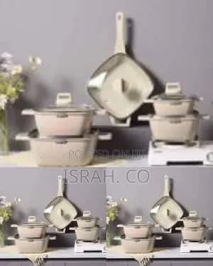 Non-Stick Stone-Coated Cookware Set