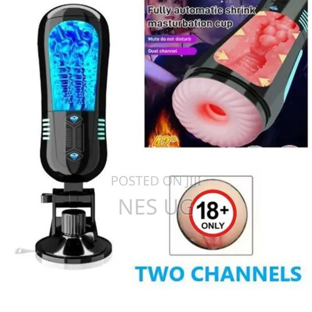 Male Masturbation Cup Anal & Vaginal Double Hole Fully Automatic for sale -  Nes Ug  Price: USh 139,000 on Jiji.ug [Central Division]