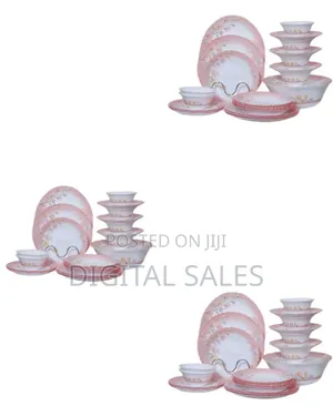 Elegant Floral Dinnerware Set (26 Pcs)