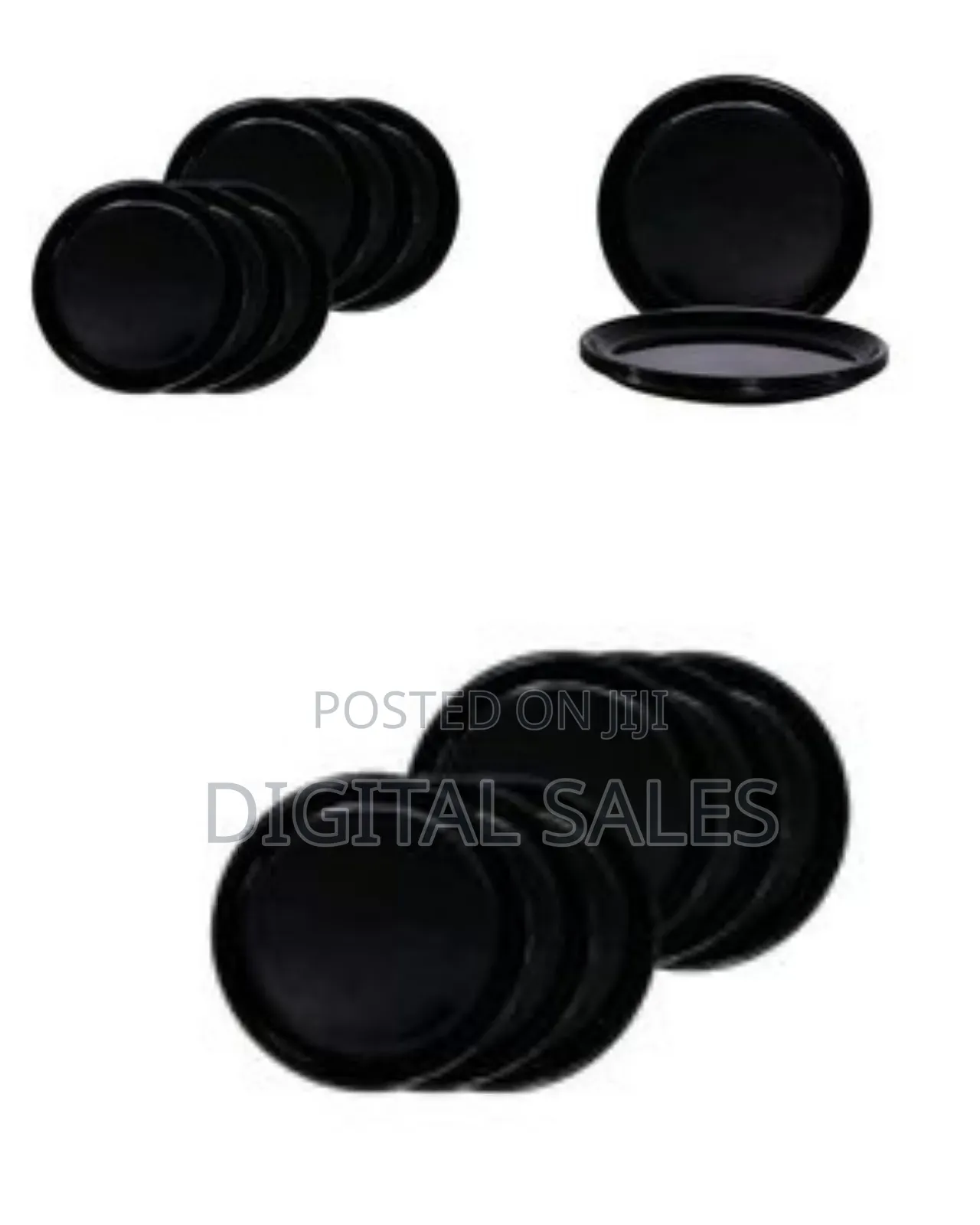 6 Dinner Ceramic Plates