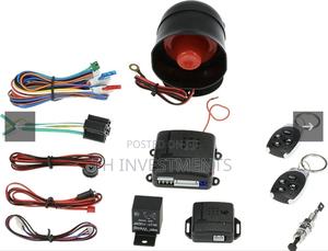 Universal Car Alarm System With Keyless Entry Anti Theft Protection in ...