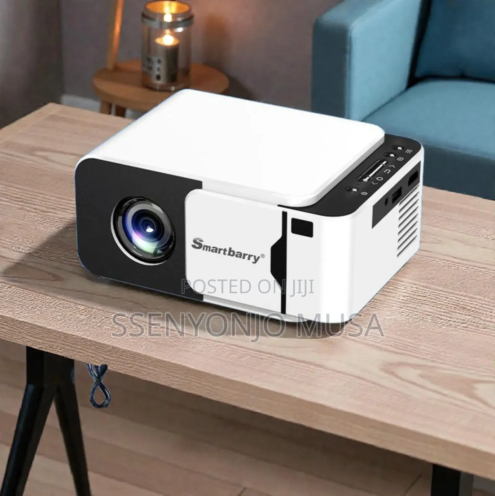 Smartberry Ht32 Portable Hd Projector | Electric Focus, 180" Display