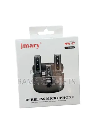 Jmary Mw-17 2.4g Wireless Microphone System.