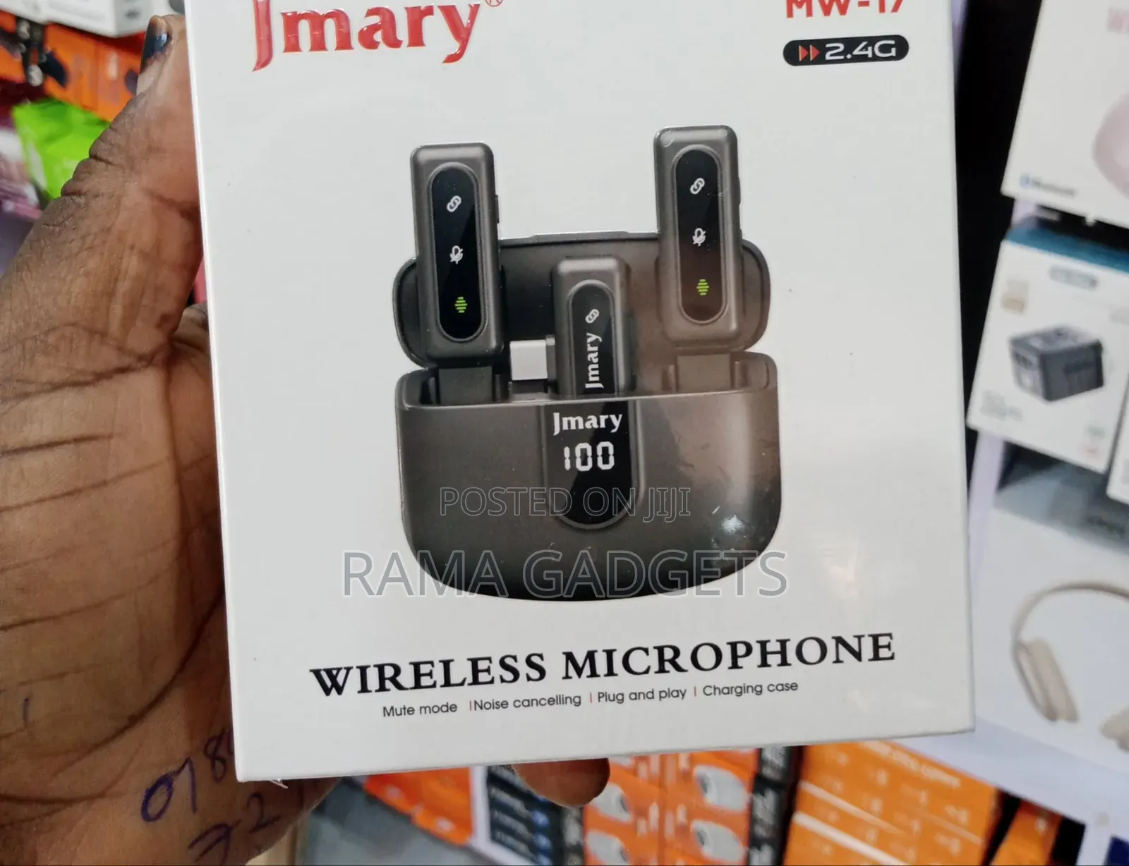 Jmary Mw-17 2.4g Wireless Microphone System.