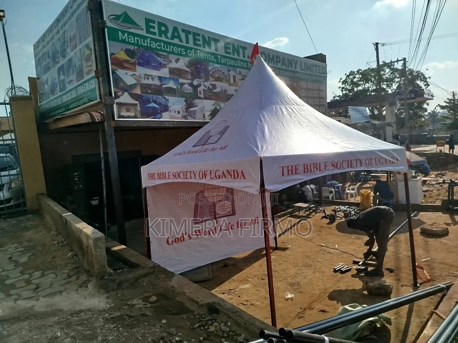 3mx3m Branded Exhibition Tent in Strong Materials
